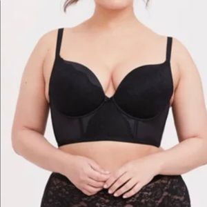 Torrid Plunge Bra 46D